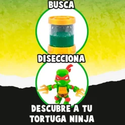 FAMOSA Manualidades|Figuras Y Figuras De Acción|Treasure X Sewer Tortugas Ninja Sorpresa