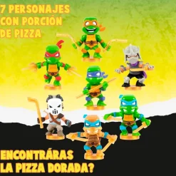 FAMOSA Manualidades|Figuras Y Figuras De Acción|Treasure X Sewer Tortugas Ninja Sorpresa