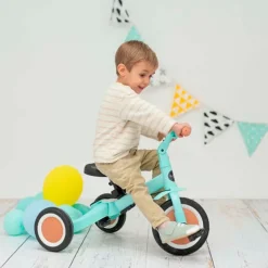 OLMITOS Triciclos|Triciclos|Triciclo multifunción 5 en 1 Gyro Mint