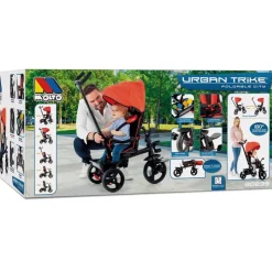 MOLTO Triciclo Urban Trike Plegable- Bicicletas, Correpasillos Y Triciclos