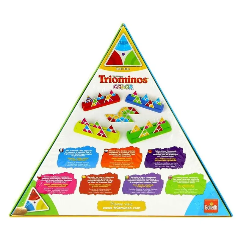 GOLIATH Triominos Color- Juegos De Mesa
