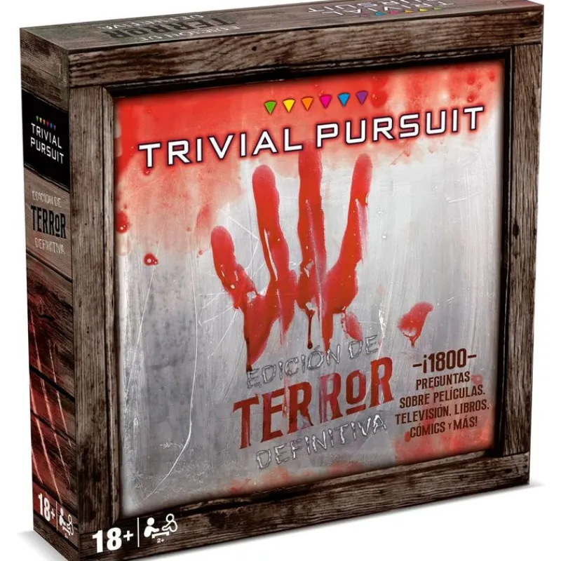 CREATIVE TOYS Juegos Para Adultos|Halloween|Trivial Pursuit Edición Terror Definitiva +18