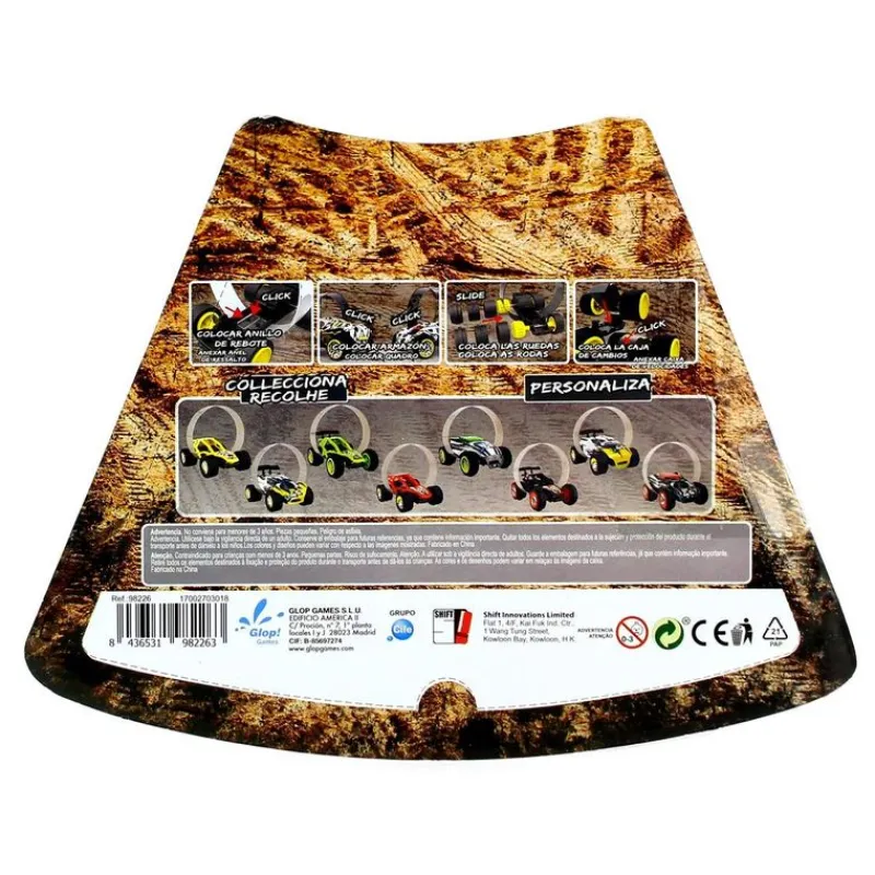 CIFE Trixx 360 Half Pipe Rojo- Vehículos, Trenes Y Parkings