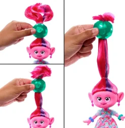 MATTEL Trolls 3 Todos Juntos Muñeca Reina Poppy- Muñecas