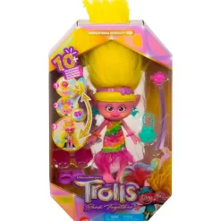 MATTEL Trolls Muñeca Viva con Accesorios- Figuras Y Figuras De Acción