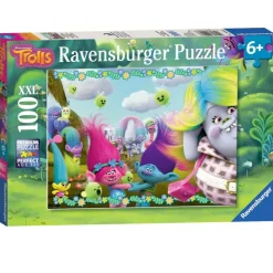 RAVENSBURGER Puzzles Y Construcciones|Trolls Puzzle 100 Piezas