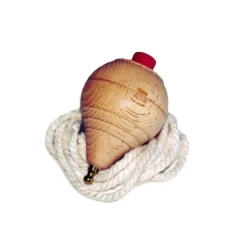 DRIM DISCOUNT Juegos De Madera|Aire Libre|Trompo de Madera con Cuerda