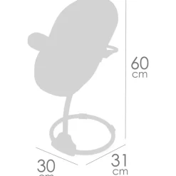 DECUEVAS Juegos Y Juguetes De Imitación|Muñecas|Trona Columpio de Muñecas Tulipe 3x1