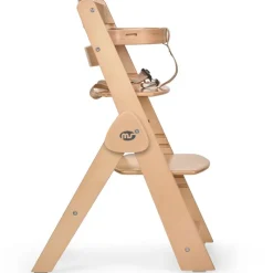 MS Tronas|Juegos De Madera|Trona madera plegable con cojín Full Gris