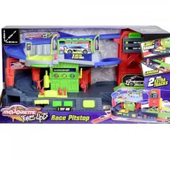 MAJORETTE Vehículos, Trenes Y Parkings|Tune Up Race Pitstop Parking
