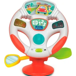 CLEMENTONI Primera Infancia Y Preescolar|Turn & Drive Volante de Actividades