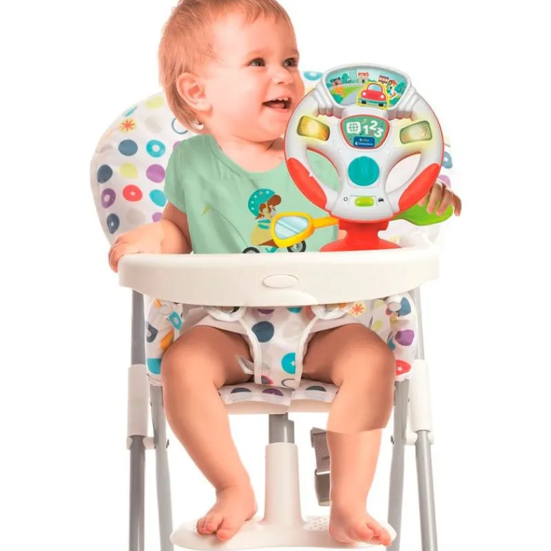 CLEMENTONI Primera Infancia Y Preescolar|Turn & Drive Volante de Actividades