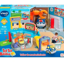 VTECH Tut Tut Bólidos Taller de Mantenimiento- Vehículos, Trenes Y Parkings