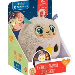 CLEMENTONI Twinkle Twinkle Ovejita Luminosa- Primera Infancia Y Preescolar
