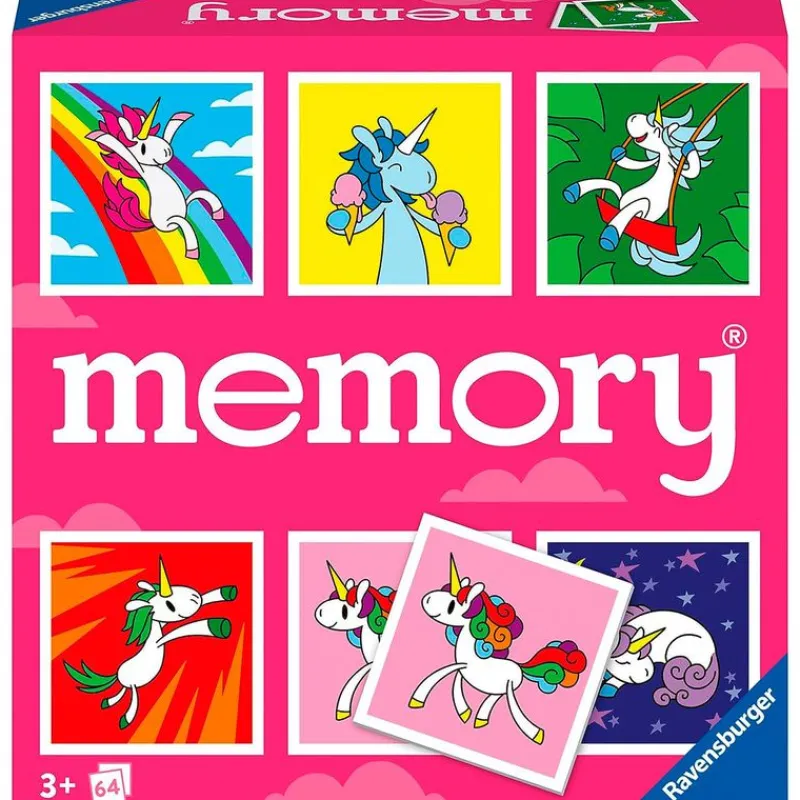 RAVENSBURGER Unicornio Memory- Juegos Y Juguetes Educativos