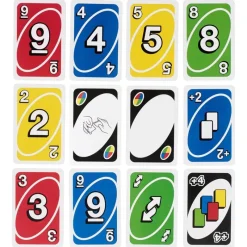 MATTEL Uno Cartas Básico -- Juegos De Mesa