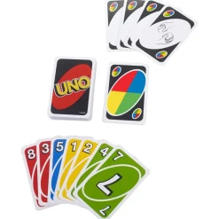 MATTEL Uno Cartas Básico -- Juegos De Mesa