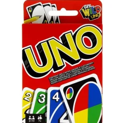MATTEL Uno Cartas Básico -- Juegos De Mesa