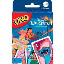 MATTEL Stitch|Juegos De Mesa|UNO Disney Lilo & Stitch