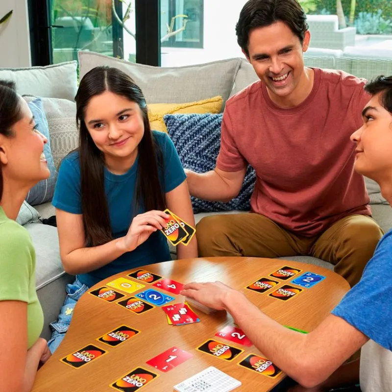 MATTEL Juegos De Mesa|UNO Zero Juego Cartas