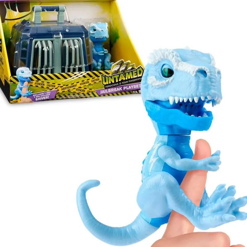 DRIM DISCOUNT Untamed Jailbreak con T-Rex Interactivo- Figuras Y Figuras De Acción