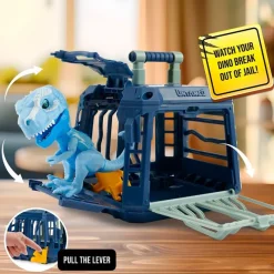 DRIM DISCOUNT Untamed Jailbreak con T-Rex Interactivo- Figuras Y Figuras De Acción