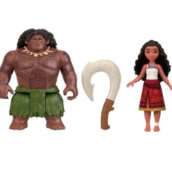 MATTEL Vaiana 2 Pack Aventuras Oceánicas con Vaiana y Maui- Muñecas