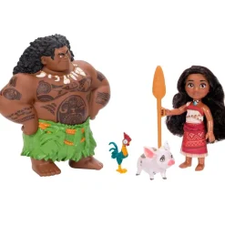 JAKKS PACIFIC Vaiana 2 Pack Regalo Pequeño Viajero- Muñecas