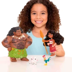 JAKKS PACIFIC Vaiana 2 Pack Regalo Pequeño Viajero- Muñecas