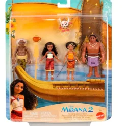 MATTEL Muñecas|Vaiana 2 Tripulación Canoa de Vaiana