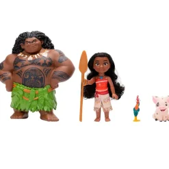 JAKKS PACIFIC Figuras Y Figuras De Acción|Vaiana Pack Figuras Personajes