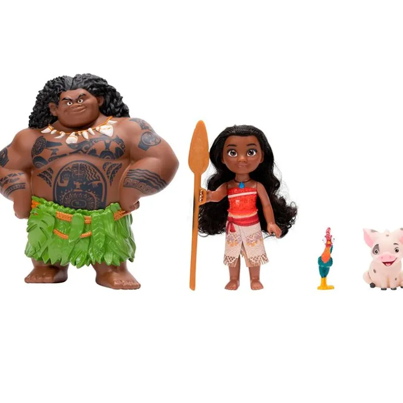 JAKKS PACIFIC Figuras Y Figuras De Acción|Vaiana Pack Figuras Personajes