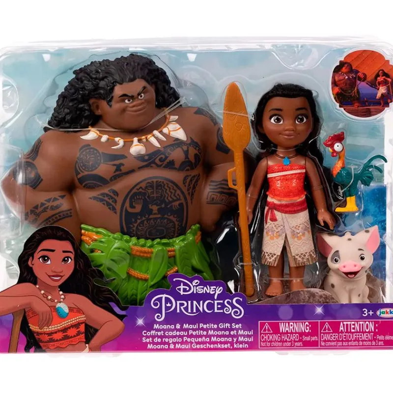 JAKKS PACIFIC Figuras Y Figuras De Acción|Vaiana Pack Figuras Personajes