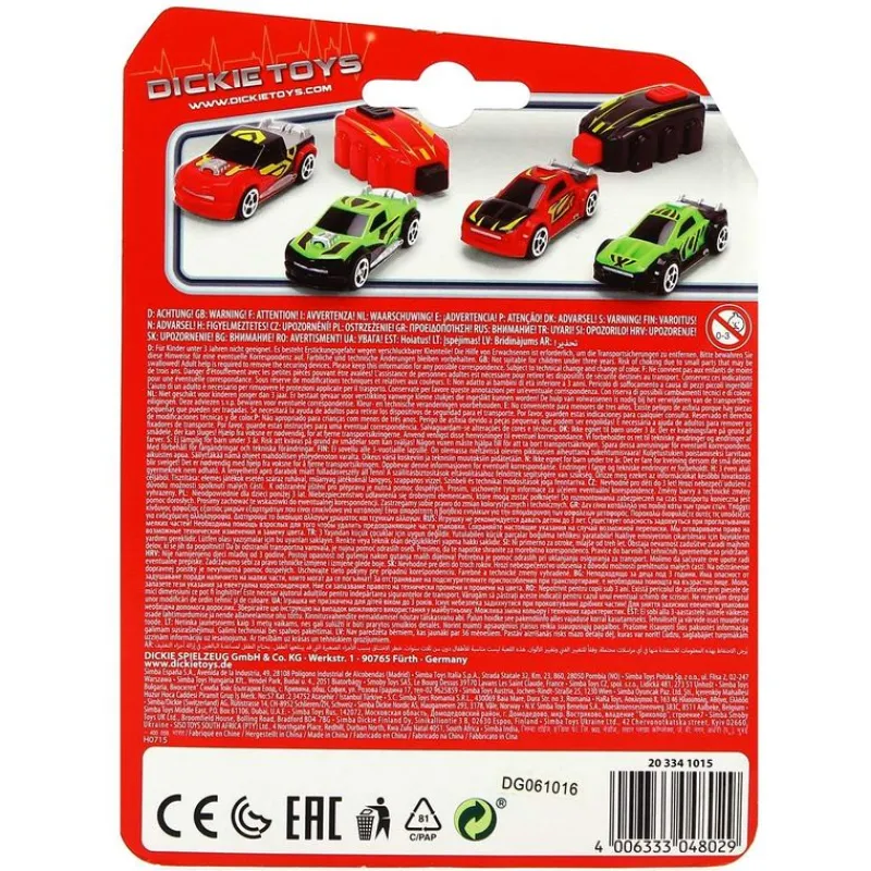 DRIM DISCOUNT Vehículo con Lanzador Rojo- Vehículos, Trenes Y Parkings