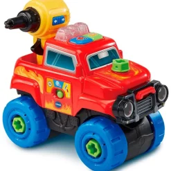 VTECH Vehículo Monster Truck Repara y Construye- Primera Infancia Y Preescolar