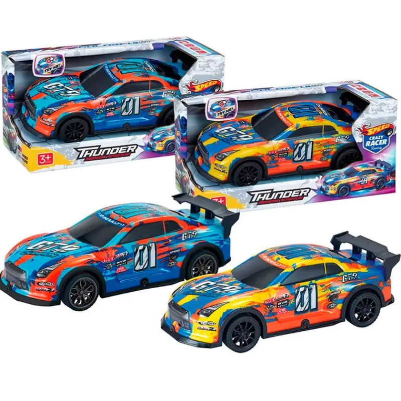 DRIM DISCOUNT Vehículos, Trenes Y Parkings|Vehículo Thunder Grafiti Escala 1:20 Surtido