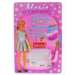 DRIM DISCOUNT Muñecas|Vestido Muñeca 85 cm Flores Verde