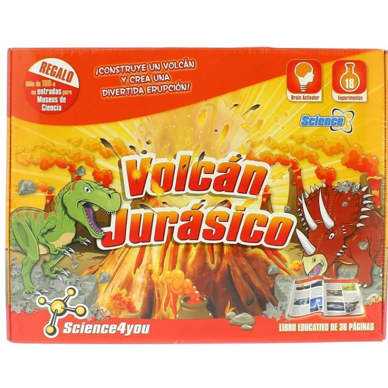 SCIENCE 4 YOU Volcán Jurásico- Juegos Y Juguetes Educativos