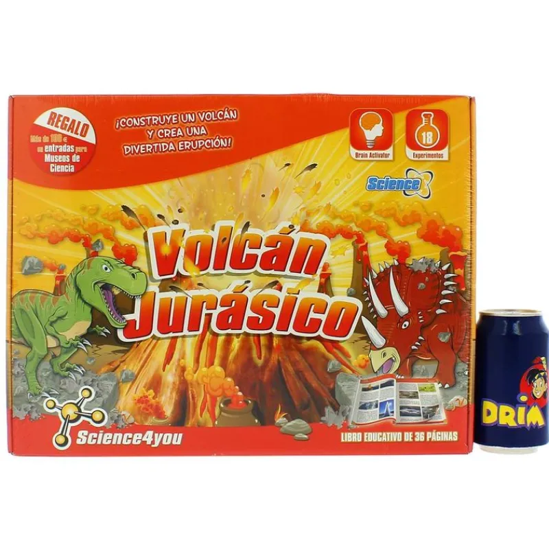 SCIENCE 4 YOU Volcán Jurásico- Juegos Y Juguetes Educativos