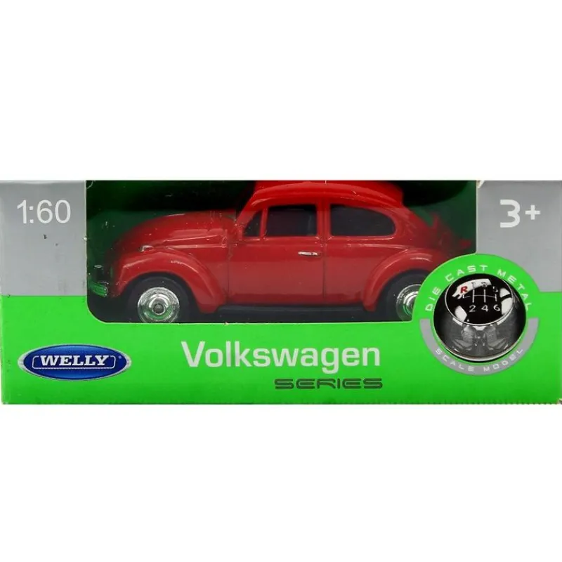 DRIM DISCOUNT Volkswagen Rojo Antiguo Vehículo 1:60- Vehículos, Trenes Y Parkings