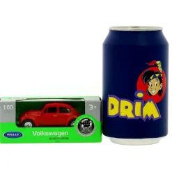DRIM DISCOUNT Volkswagen Rojo Antiguo Vehículo 1:60- Vehículos, Trenes Y Parkings