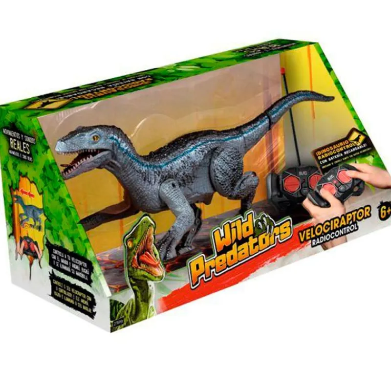 SELECCION DRIM Wild Predators Velociraptor R/C- Otros R/C