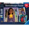 RAVENSBURGER Puzzles Y Construcciones|Wish Puzzle 3x49 Piezas