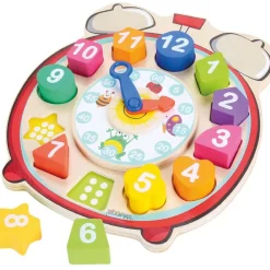 COLOR BABY Woomax Reloj de Actividades- Juegos De Madera
