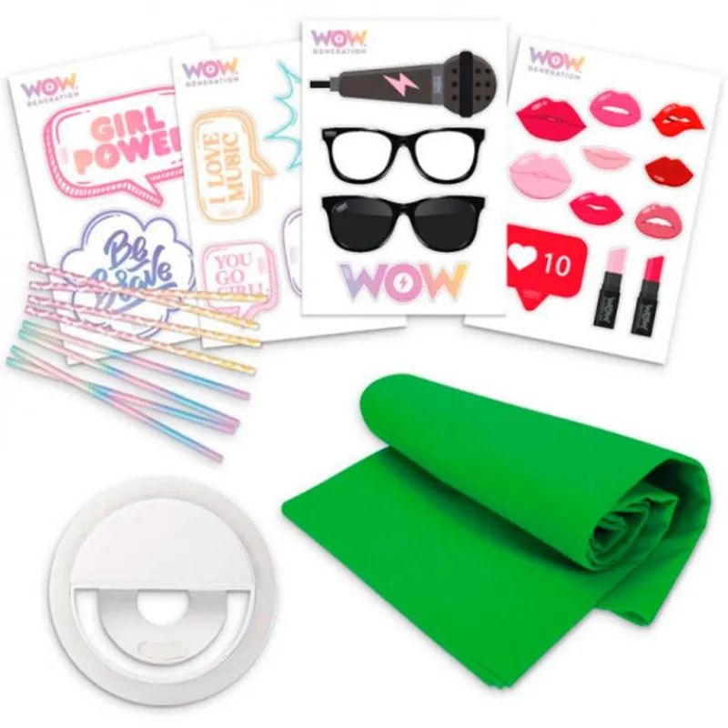 KIDS EUROSWAN WOW Generation Aro Luz Selfie- Juegos Y Juguetes De Imitación