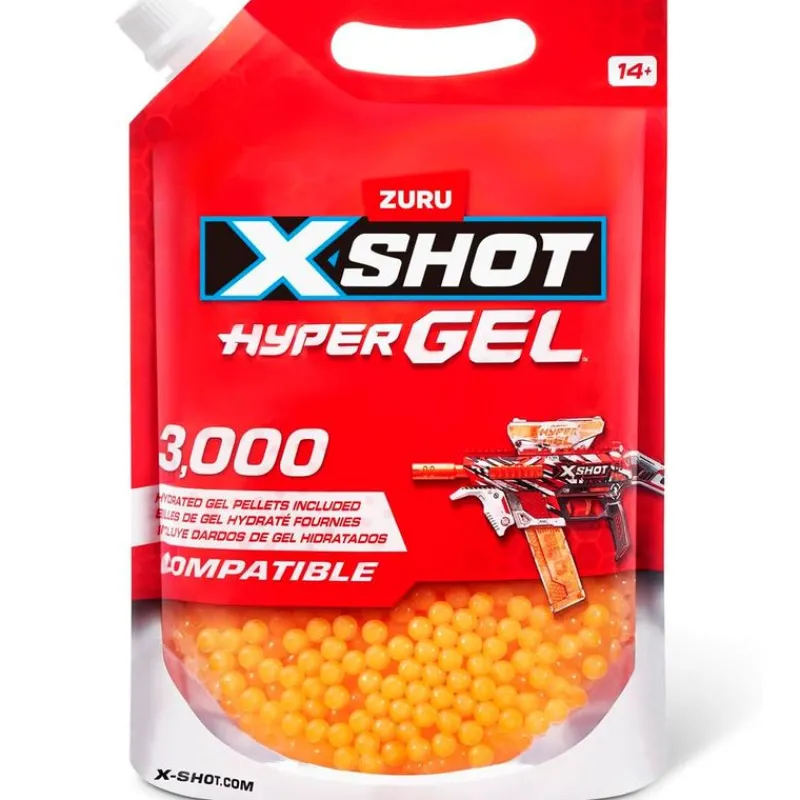 ZURU Juegos Y Juguetes De Imitación|X-Shot Hyper Gel Pack Recarga