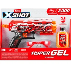 ZURU Juegos Y Juguetes De Imitación|X-Shot Hyper Gel Stringer Lanzador Pistola