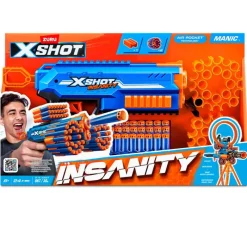 ZURU Juegos Y Juguetes De Imitación|X-Shot Insanity Pistola Manic