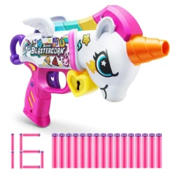 ZURU Juegos Y Juguetes De Imitación|X-Shot Lanzador Blastercorn Unicorn Heartbreaker