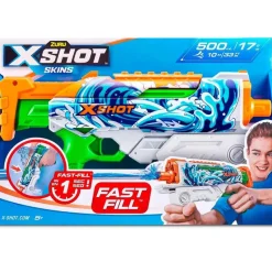 ZURU Xshot Skins Pistola de Agua Hyperload Surtida- Aire Libre